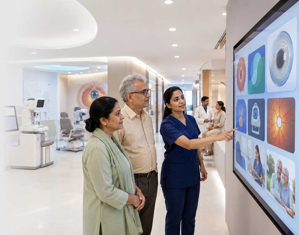 Explore glaucoma and related eye care services