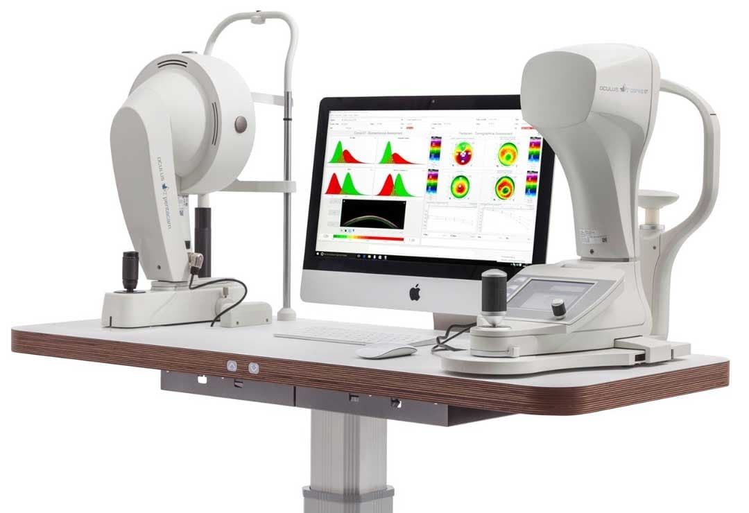 Pentacam HR diagnostic imaging