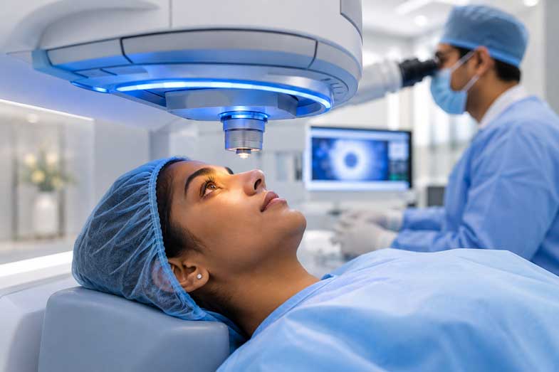 LASIK eye surgery at Kenia Eye Hospital