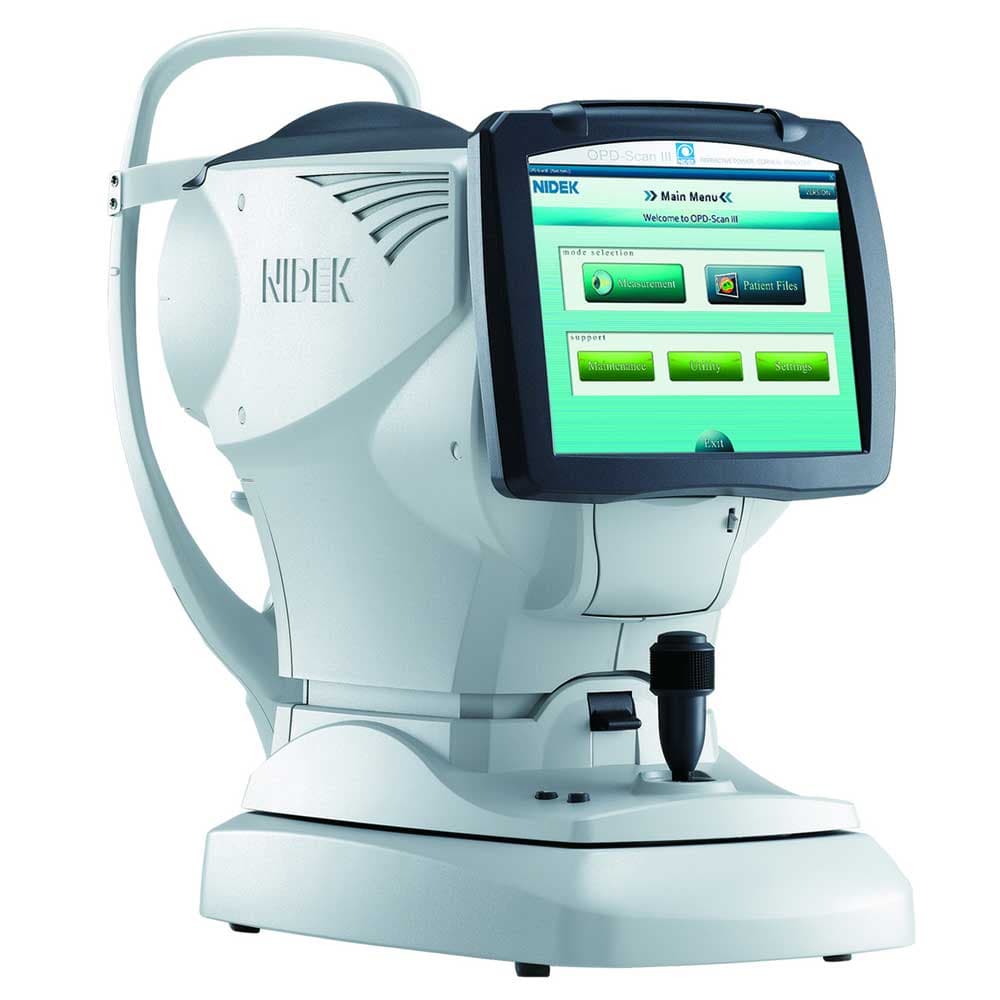 OPD Scan III wavefront analysis equipment