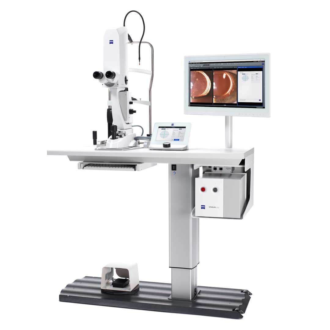 Retinal laser treatment equipment