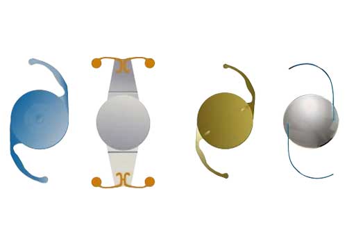 Image showing intraocular lenses (IOLs) used in cataract surgeries
