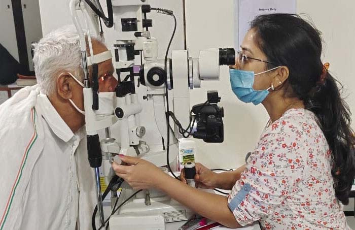 Image showing diagnostic tests for glaucoma detection and management