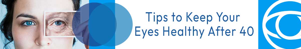 Image depicting vision changes related to aging and preventive eye care tips