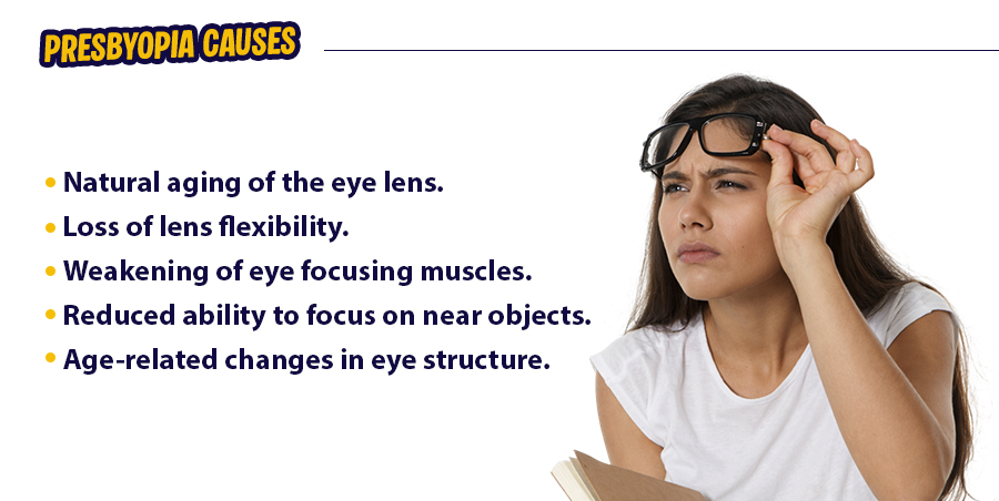 Presbyopia: Causes, Symptoms, and Treatment Options