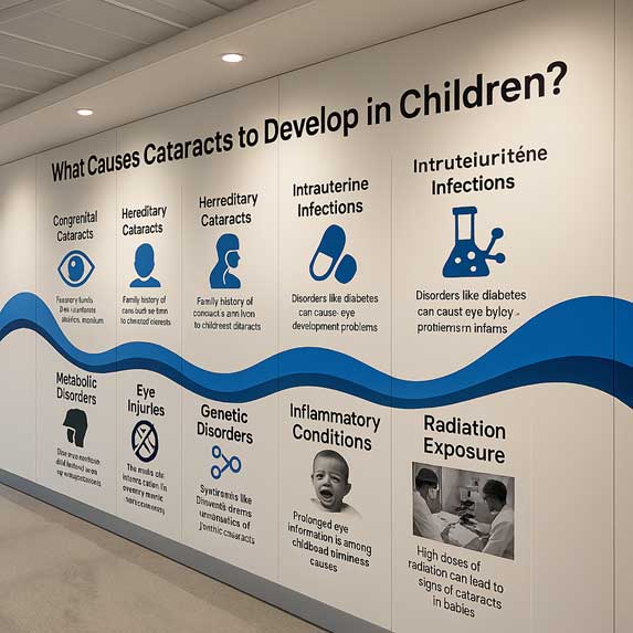 What Causes Cataracts To Develop In Children?