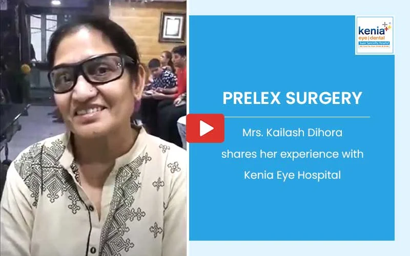 Portrait of a satisfied patient sharing positive feedback about Kenia Eye Hospital