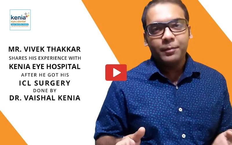 Image of a patient testimonial expressing satisfaction with Kenia Eye Hospital services